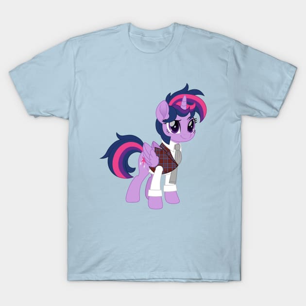 Twilight Sparkle Doctor T-Shirt by CloudyGlow